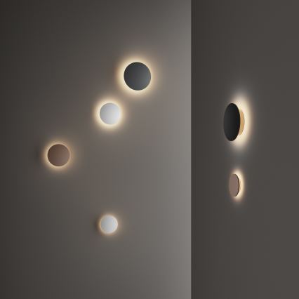 Ideal Lux - LED spoljašnje zidno svetlo PUNTO LED/9W/230V CRI 90 prečnik 18 cm IP54 bela
