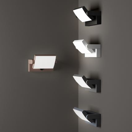 Ideal Lux - LED spoljno zidno svetlo sa senzorom SWIPE LED/21W/230V CRI 90 IP54 sivo