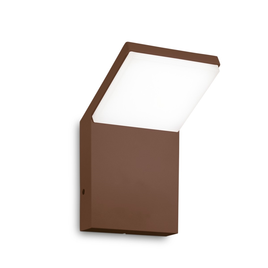 Ideal Lux - LED spoljna zidna svetiljka STYLE LED/8,5W/230V 3000K CRI 90 IP54 braon