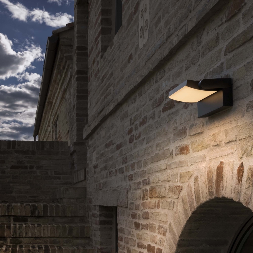 Ideal Lux - LED spoljašnja zidna svetiljka SWIPE LED/21W/230V CRI 90 IP54 antracit