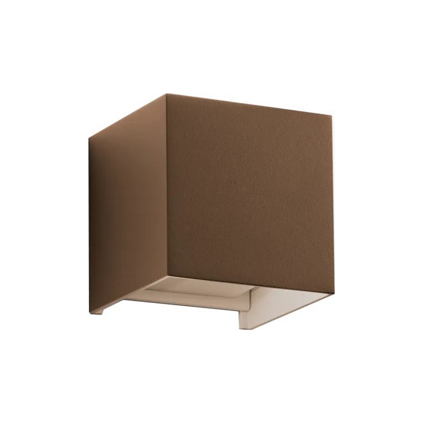 Ideal Lux - LED spoljno zidno svetlo ATOM LED/12W/230V CRI 90 IP54 braon