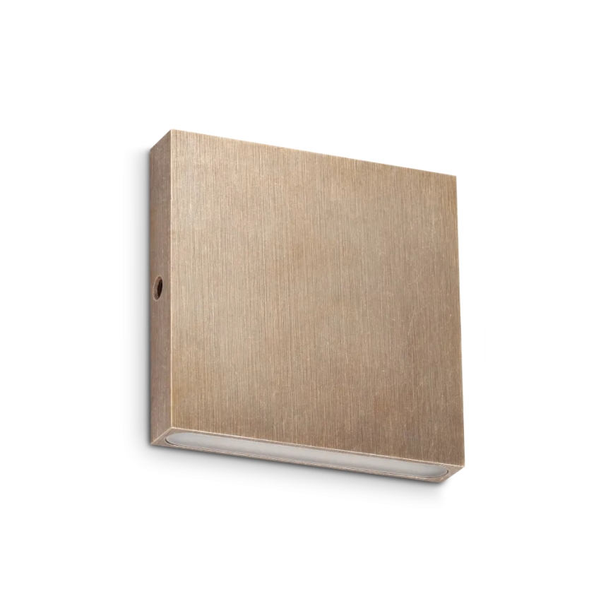 Ideal Lux - LED spoljno zidno svetlo POST-IT LED/3W/12V CRI 90, mesing