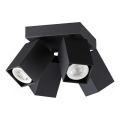 Ideal Lux - LED spot svetiljka DYNAMITE 4xGU10/7W/230V CRI 90 crna