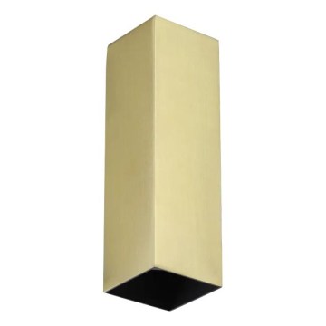 Ideal Lux - LED spot svetiljka LOOK 1xGU10/7W/230V CRI 90 6x6 cm mesing