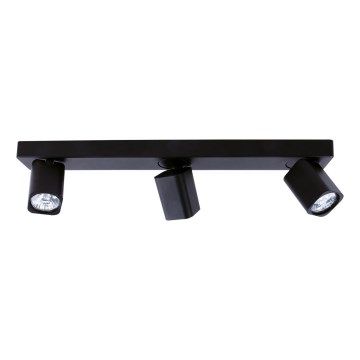 Ideal Lux - LED spot svetiljka RUDY 3xGU10/7W/230V CRI 90 crna