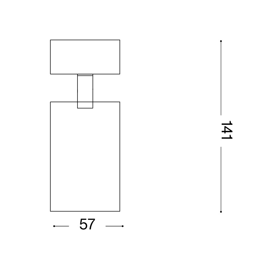Ideal Lux - LED spot svetlo DYNAMITE 1xGU10/7W/230V CRI 90 mesing