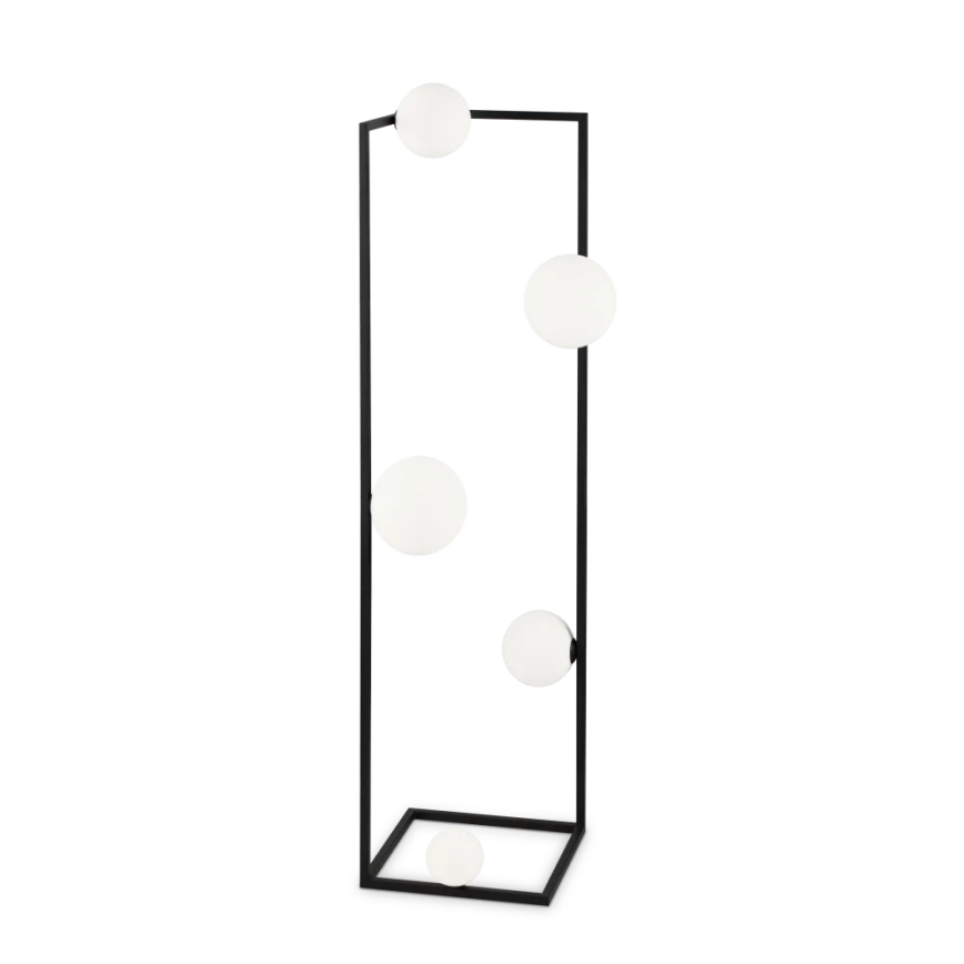 Ideal Lux - LED stojeća lampa ANGOLO 5xG9/3W/230V crna