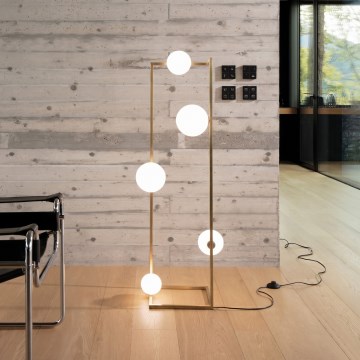 Ideal Lux - LED stojeća lampa ANGOLO 5xG9/3W/230V mesing