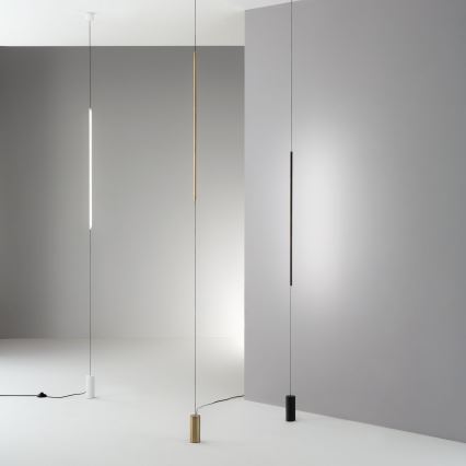 Ideal Lux - LED stojeća lampa FILO LED/14W/230V 2700K CRI 90 mesing