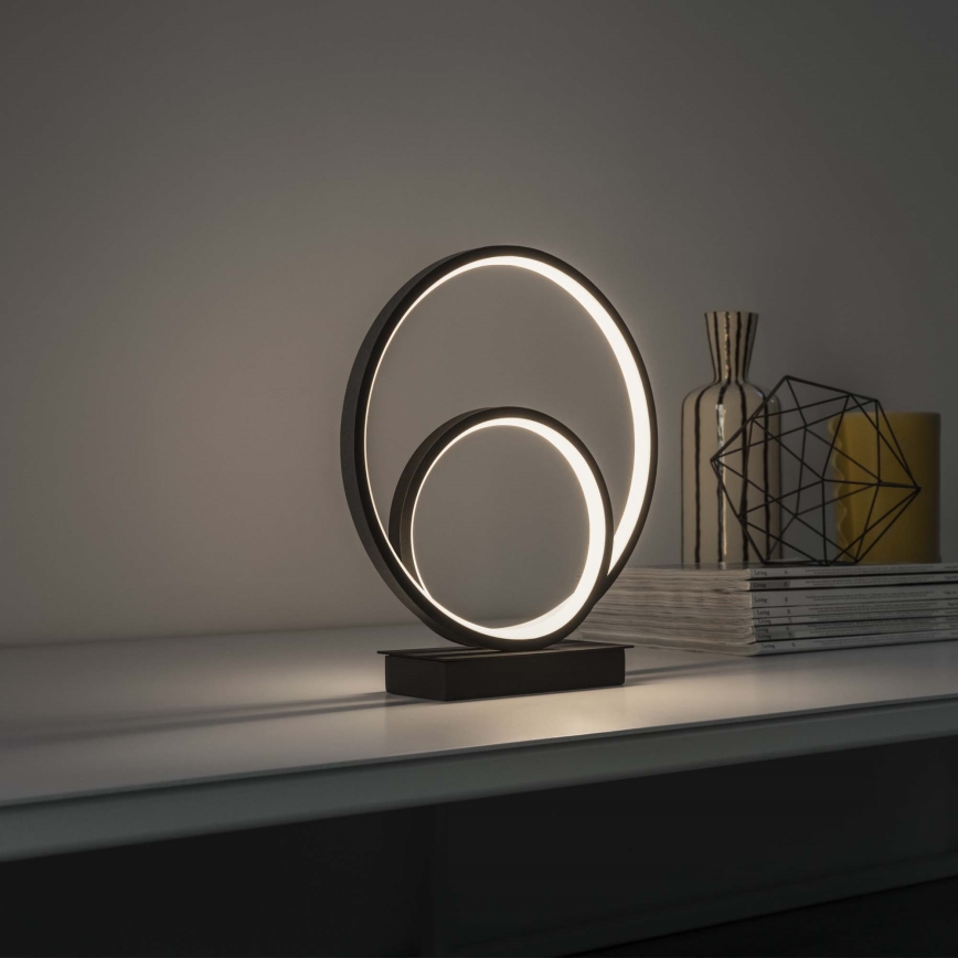 Ideal Lux - LED stona lampa OZ LED/22W/230V CRI 90 crna