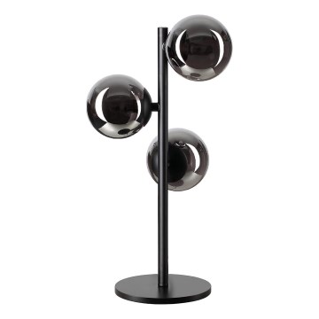 Ideal Lux - LED stona lampa PERLAGE 3xG9/3W/230V crna/zadimljena crna