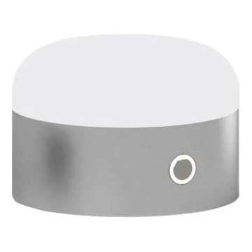 Ideal Lux - LED stona lampa sa dodirnim prigušivačem MIGNON LED/5W/5V 1500 mAh prečnika 10 cm CRI 90 sjajni hrom
