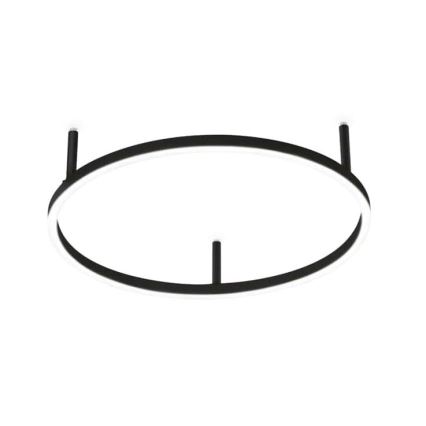 Ideal Lux - LED plafonsko svetlo ORACLE SLIM LED/29W/230V 3000K CRI 90 prečnik 50 cm crno