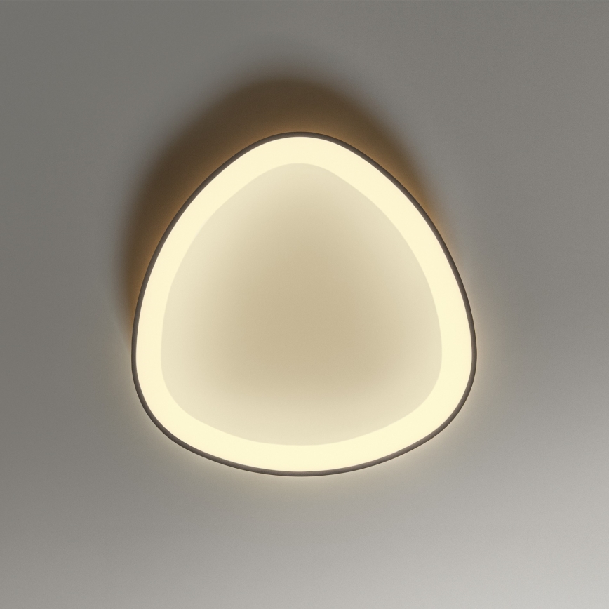 Ideal Lux - LED prigušiva stropna svetiljka GEMINI LED/28W/230V, prečnik 61 cm, CRI 90, zlatna