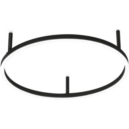 Ideal Lux - LED plafonsko svetlo ORACLE SLIM LED/29W/230V/4000K/CRI 90, prečnik 50 cm, crno