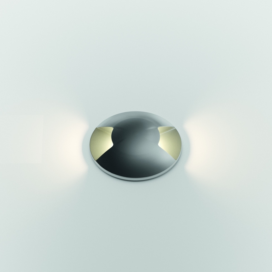 Ideal Lux - LED ugradna podna svetiljka ROCKET LED/3W/230V CRI 90 IK08 IP67 matni hrom