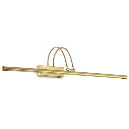 Ideal Lux - LED svetlo za slike BOW LED/8W/230V 76 cm CRI 90 zlatna