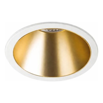 Ideal Lux - LED ugradna svetiljka GAME TRIM LED/11W/230V 4000K CRI 90 prečnik 8,5 cm IP40 zlatna/bela