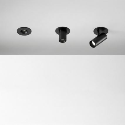 Ideal Lux - LED ugradni spot NOVA LED/6W/230V 3000K CRI 90 prečnik 6,8 cm crna