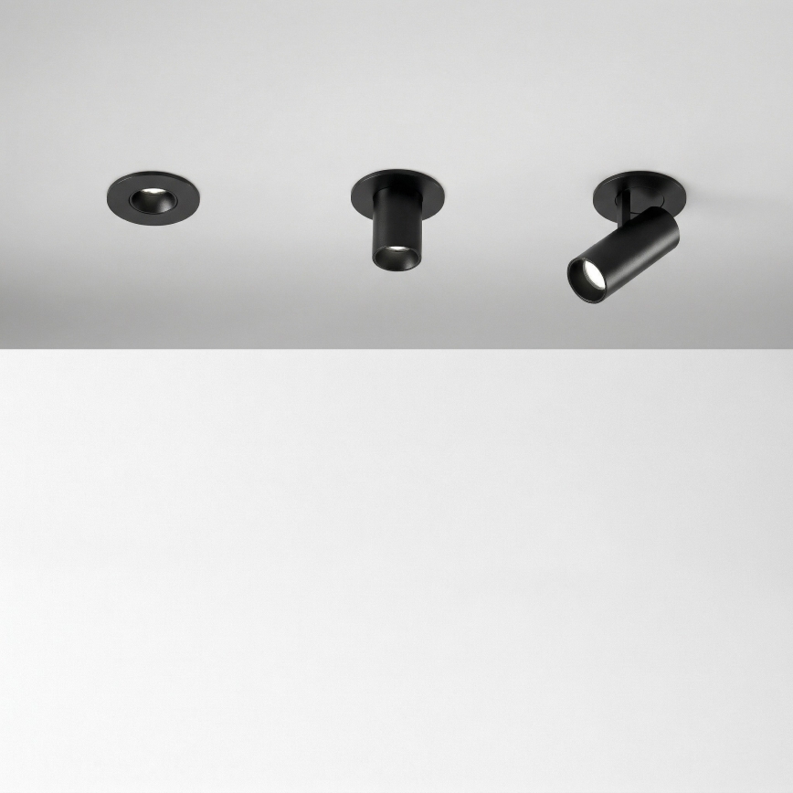 Ideal Lux - LED ugradni spot NOVA LED/6W/230V 3000K CRI 90 prečnik 6,8 cm crna