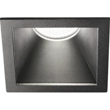Ideal Lux - LED ugradno svetlo GAME TRIM LED/11W/230V 3000K CRI 90 8,4x8,4 cm IP40 crna