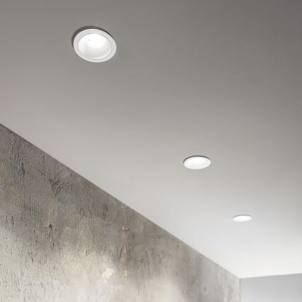Ideal Lux - LED ugradno svetlo GAME TRIM LED/11W/230V 2700K CRI 90 Ø 8,5 cm IP40 belo