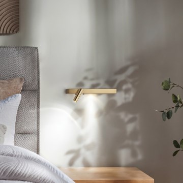 Ideal Lux - LED zidna lampa BONNE LED/6,5W/230V CRI 90 zlatna