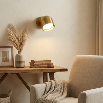 Ideal Lux - LED zidna spot svetiljka DODO 1xGX53/9W/230V mesing