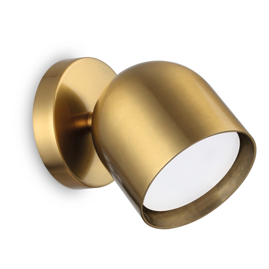 Ideal Lux - LED zidna spot svetiljka DODO 1xGX53/9W/230V mesing