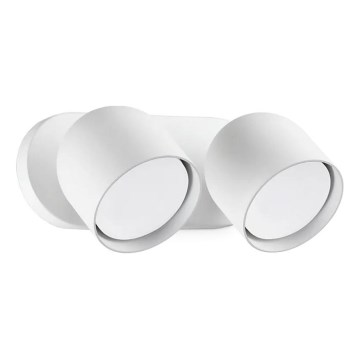 Ideal Lux - LED zidna spot svetiljka DODO 2xGX53/9W/230V bela