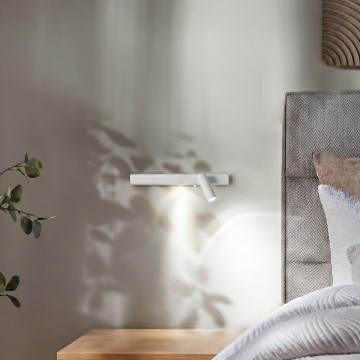 Ideal Lux - LED zidna svetiljka BONNE 2xLED/6,5W/230V CRI 90 bela