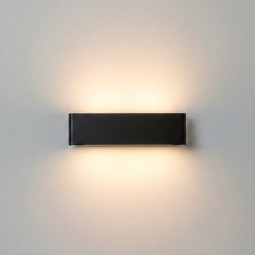 Ideal Lux - LED zidna svetiljka DELTA LED/14W/230V 3000K 41 cm CRI 90 crna