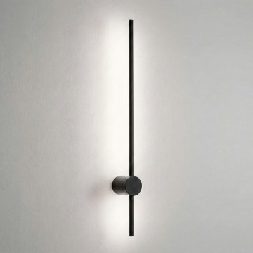 Ideal Lux - LED zidna svetiljka ESSENCE LED/12W/230V 4000K 70 cm CRI 90 crna