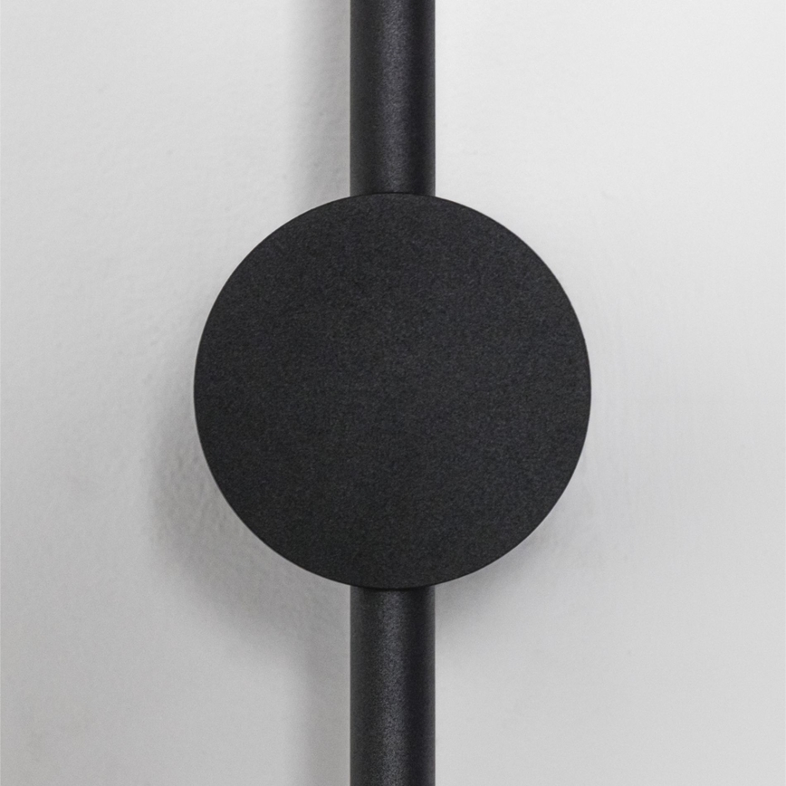 Ideal Lux - LED zidna svetiljka ESSENCE LED/12W/230V 4000K 70 cm CRI 90 crna