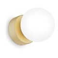 Ideal Lux - LED zidna svetiljka PERLAGE 1xG9/3W/230V zlatna/bela