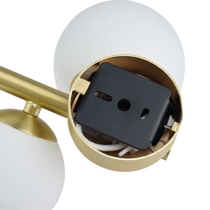 Ideal Lux - LED zidna svetiljka PERLAGE 3xG9/3W/230V zlatna/bela
