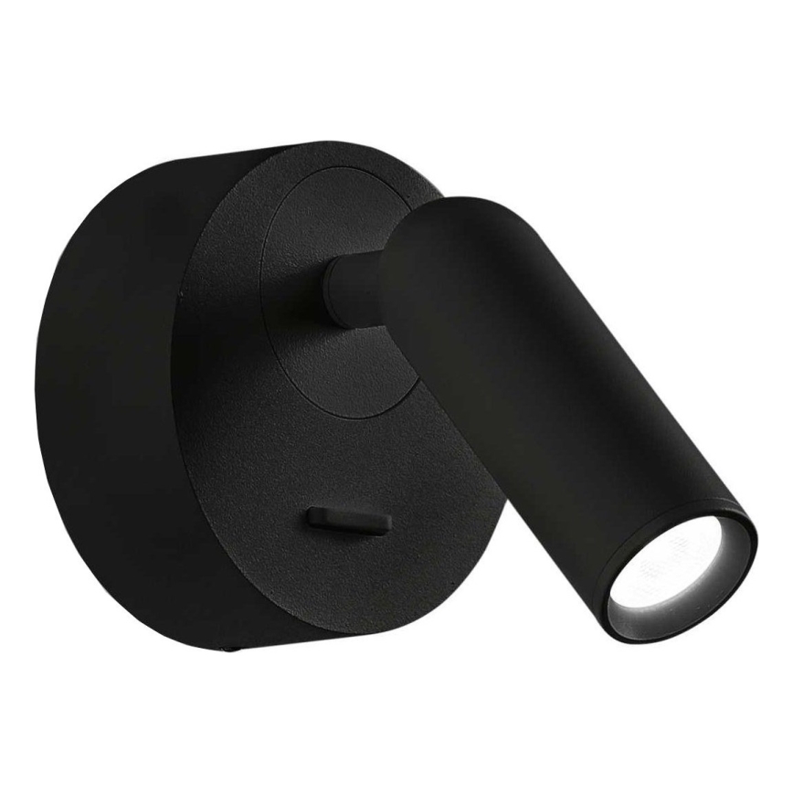 Ideal Lux - LED zidni spot BEAN LED/3W/230V CRI 90 crna