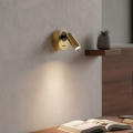 Ideal Lux - LED zidni spot BEAN LED/3W/230V CRI 90 mesing