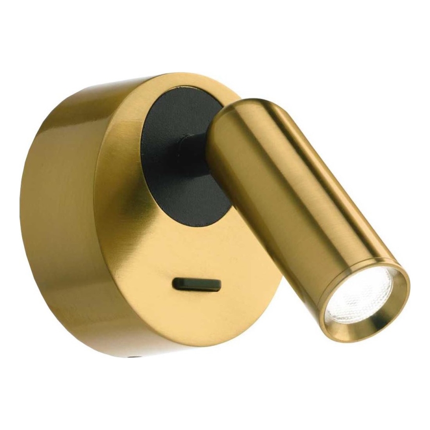 Ideal Lux - LED zidni spot BEAN LED/3W/230V CRI 90 mesing