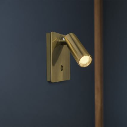 Ideal Lux - LED zidni spot LITE LED/3W/230V CRI 90 mesing