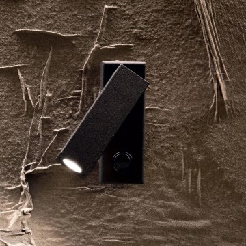 Ideal Lux - LED zidni spot PAGE LED/3W/230V CRI 90 crna