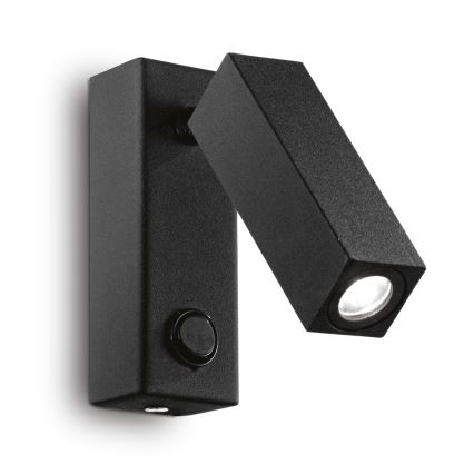 Ideal Lux - LED zidni spot PAGE LED/3W/230V CRI 90 crna