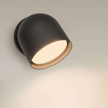 Ideal Lux - LED zidno reflektorsko svetlo DODO 1xGX53/9W/230V crna