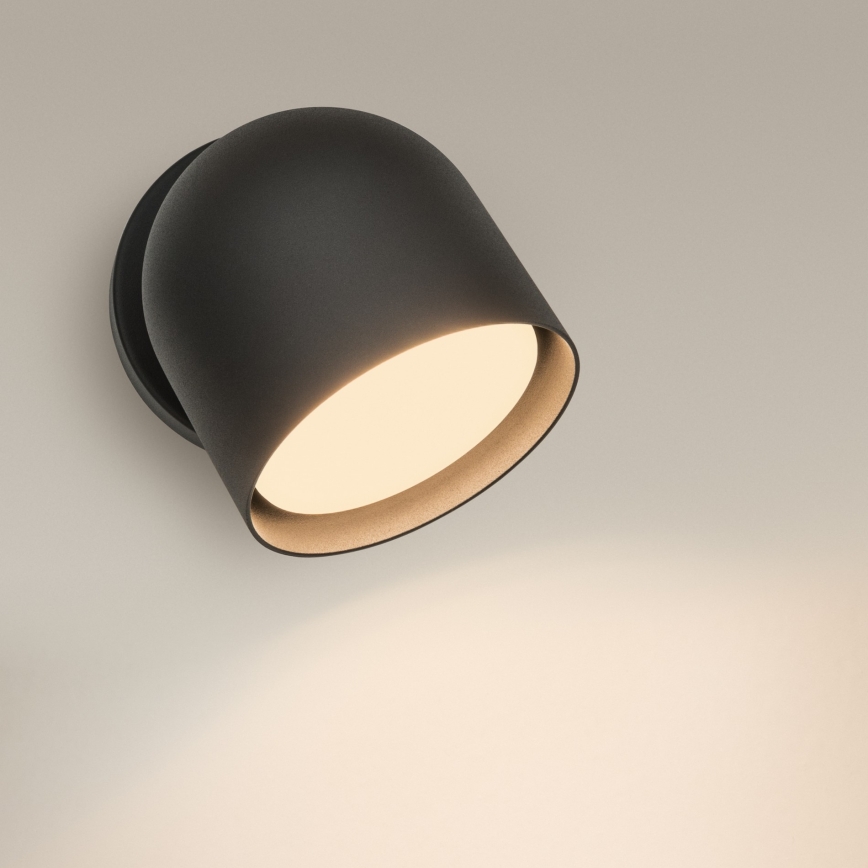 Ideal Lux - LED zidno reflektorsko svetlo DODO 1xGX53/9W/230V crna