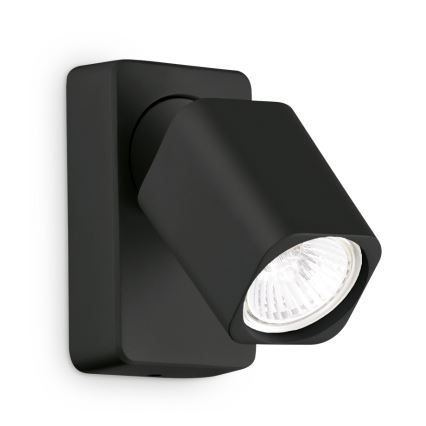 Ideal Lux - LED zidno spot svetlo RUDY 1xGU10/7W/230V CRI 90 crna