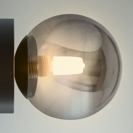 Ideal Lux - LED zidno svetilo PERLAGE 1xG9/3W/230V crno/dimljeno
