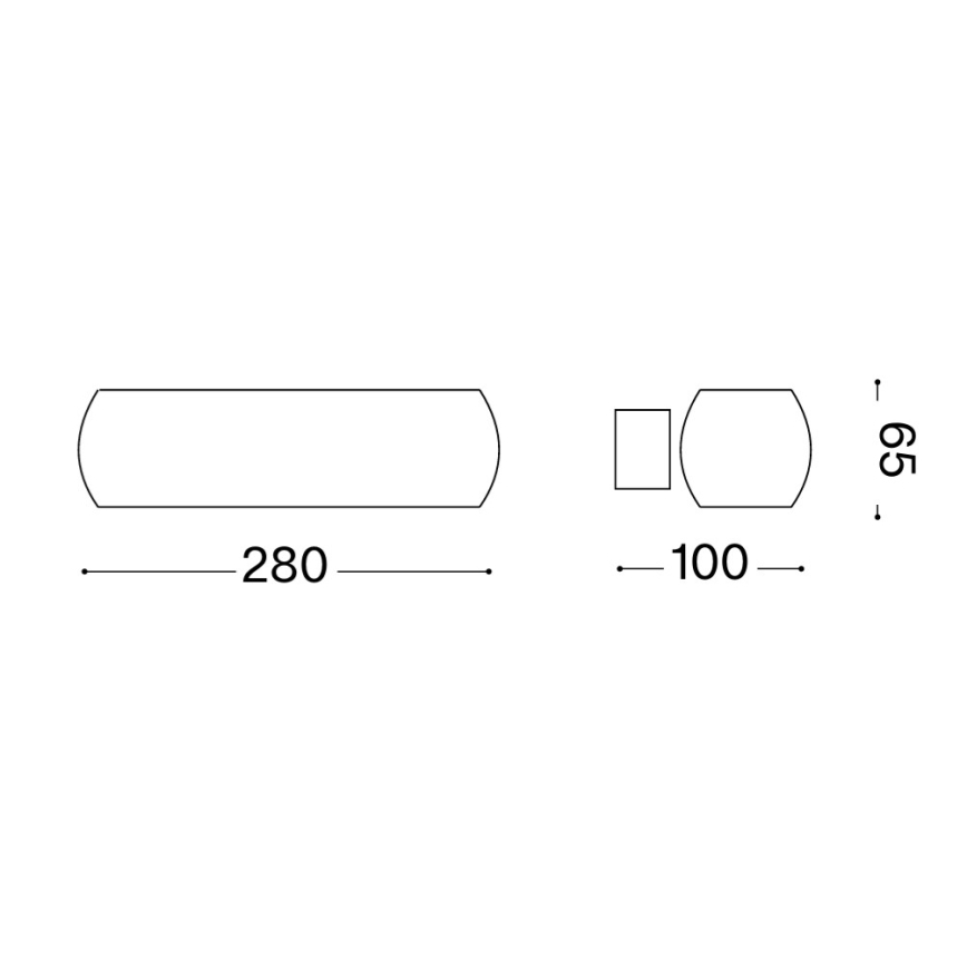 Ideal Lux - LED zidno svetlo 2xG9/3W/230V