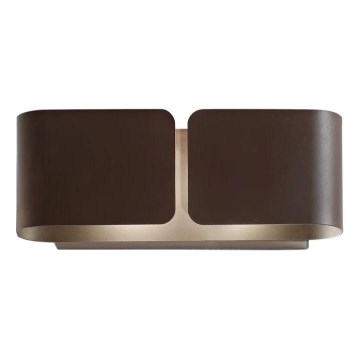 Ideal Lux - LED zidno svetlo CLIP 2xG9/3W/230V braon