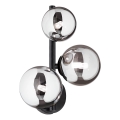 Ideal Lux - LED zidno svetlo PERLAGE 3xG9/3W/230V crno/dimljeno crno