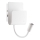 Ideal Lux - LED zidno usmereno svetlo sa fleksibilnom lampicom PROBE LED/9,5W/230V USB CRI 90 bela